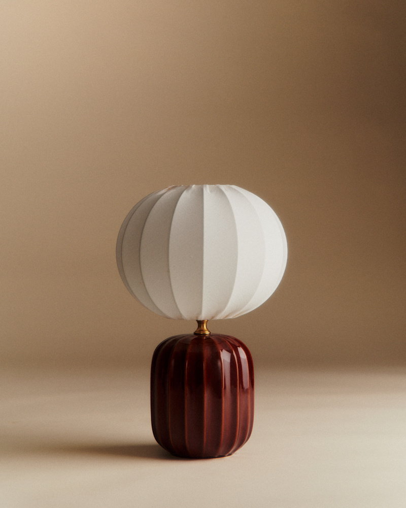 LAMPE TRAVIATA PETIT MODÈLE MOKA