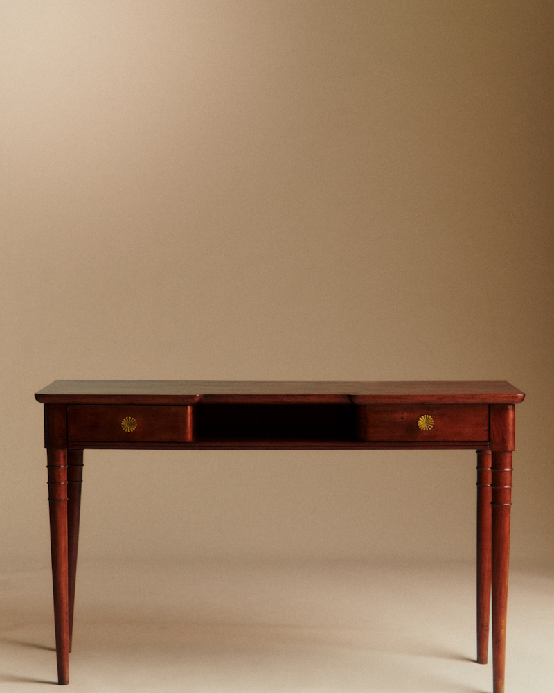 CONSOLE À TIROIRS VINTAGE EN BOIS