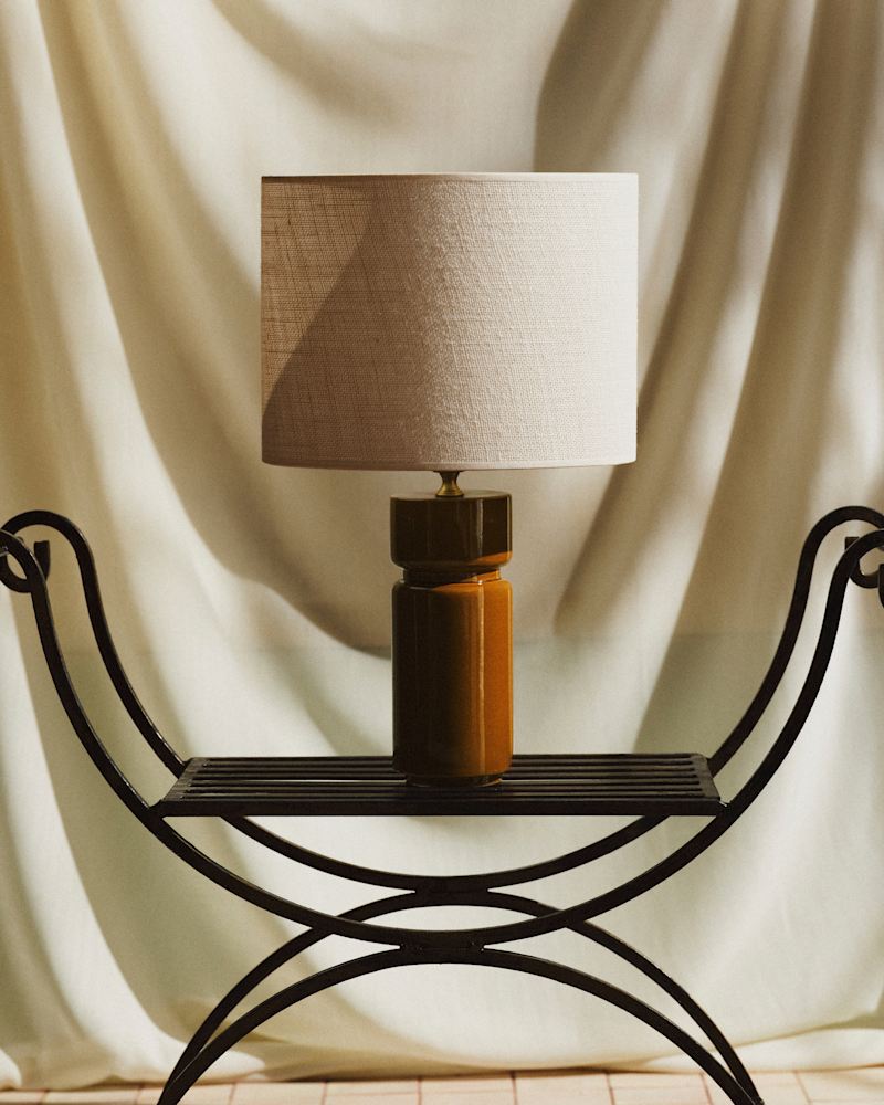 LAMPE PIANO CARAMEL