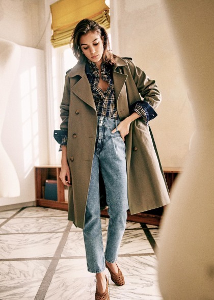 trench coat sezane