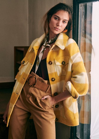 sezane lio coat
