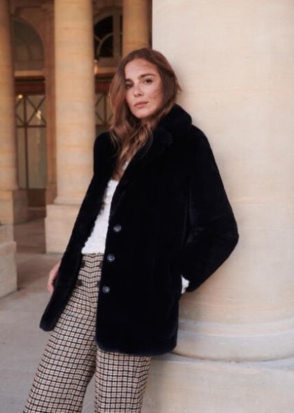 sezane lio coat