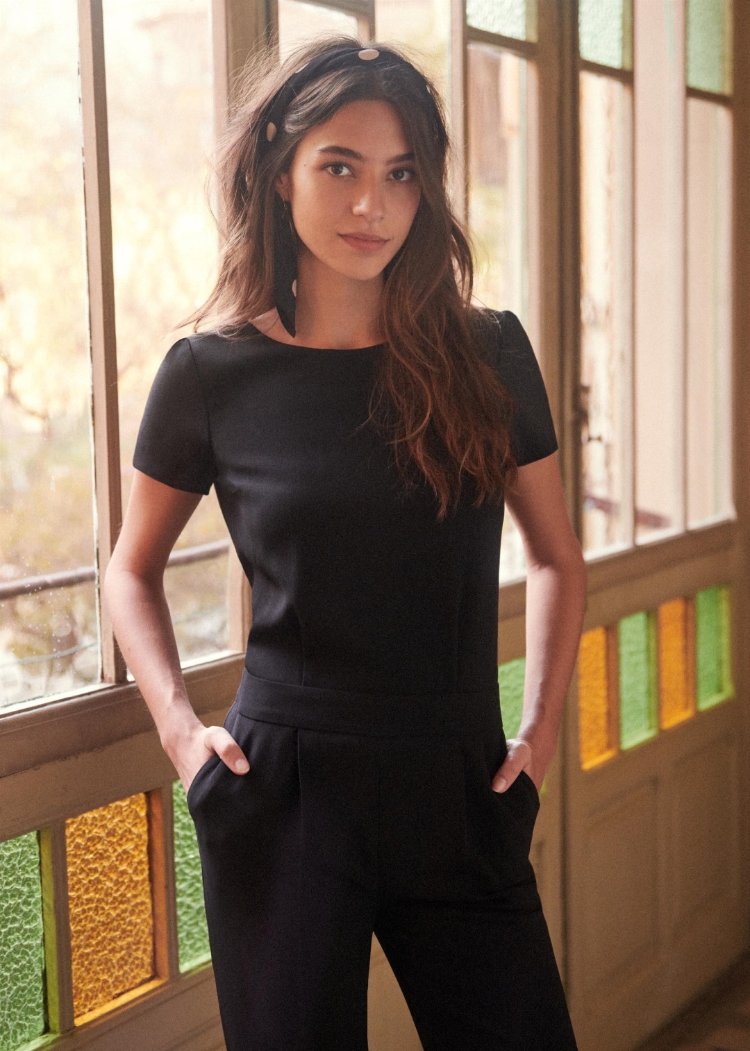 sezane vani jumpsuit