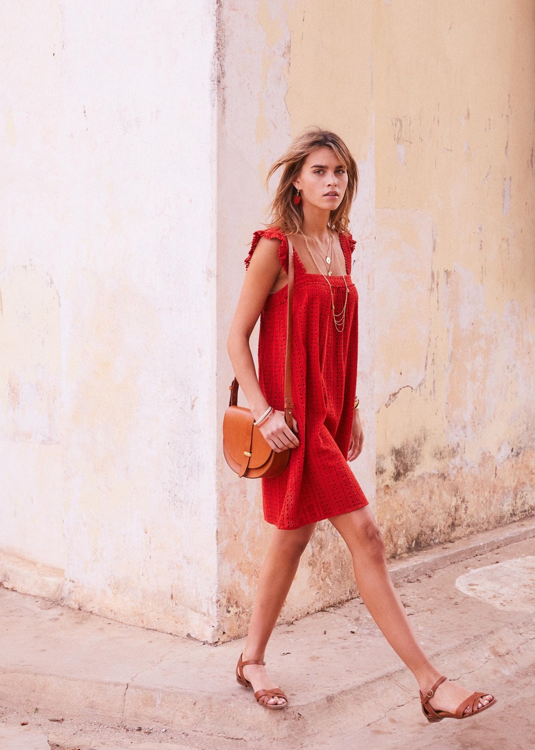 sezane red dress off 66% - medpharmres.com
