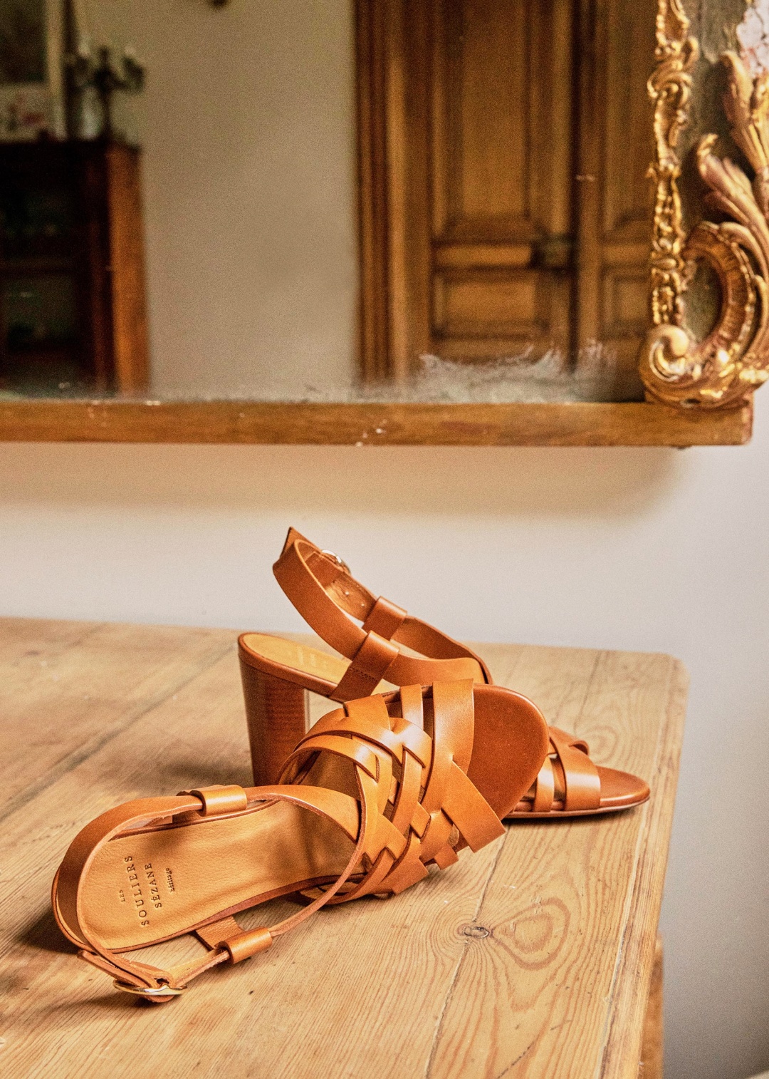 Sézane - High Estelle sandals