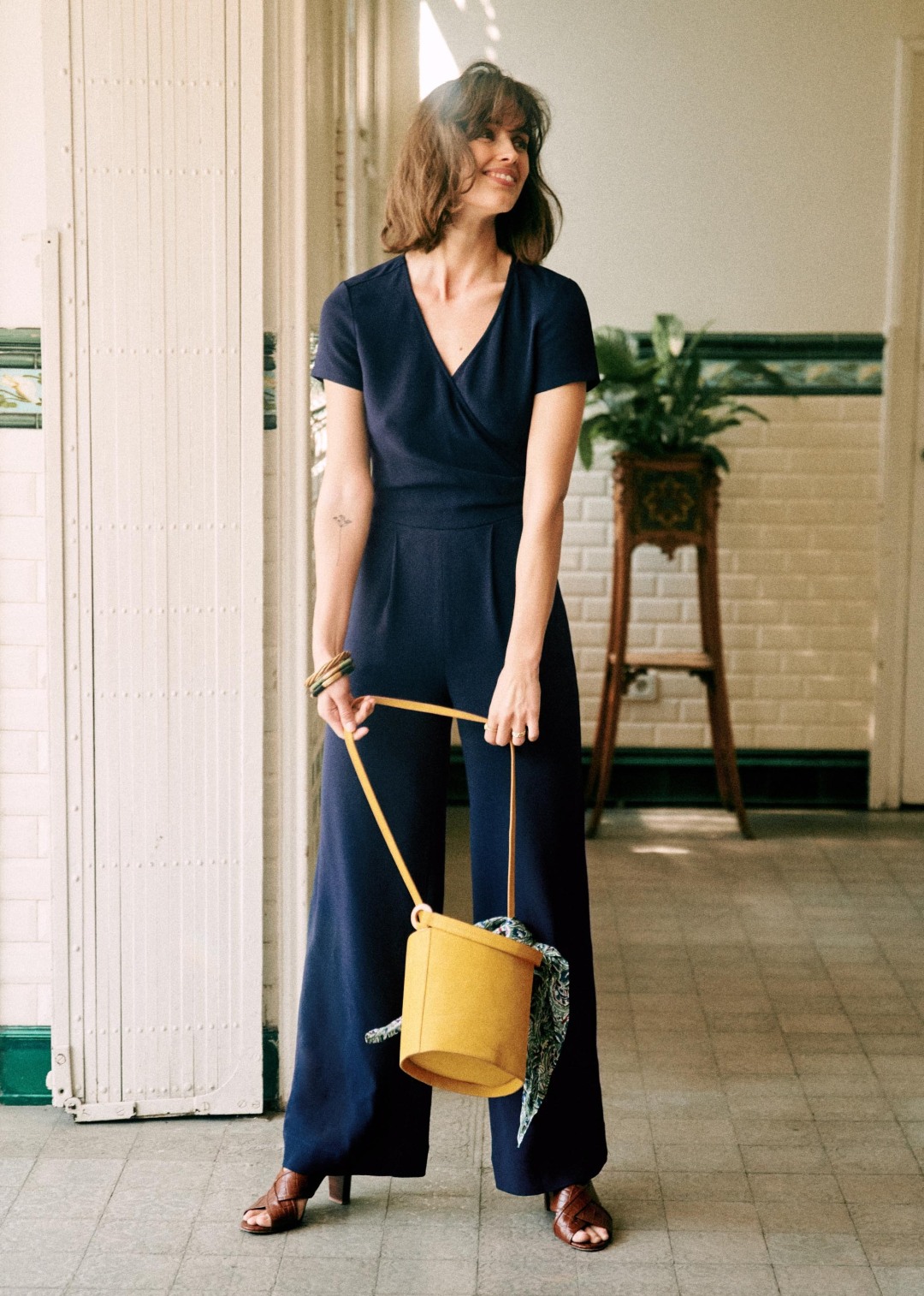 sezane margaux jumpsuit