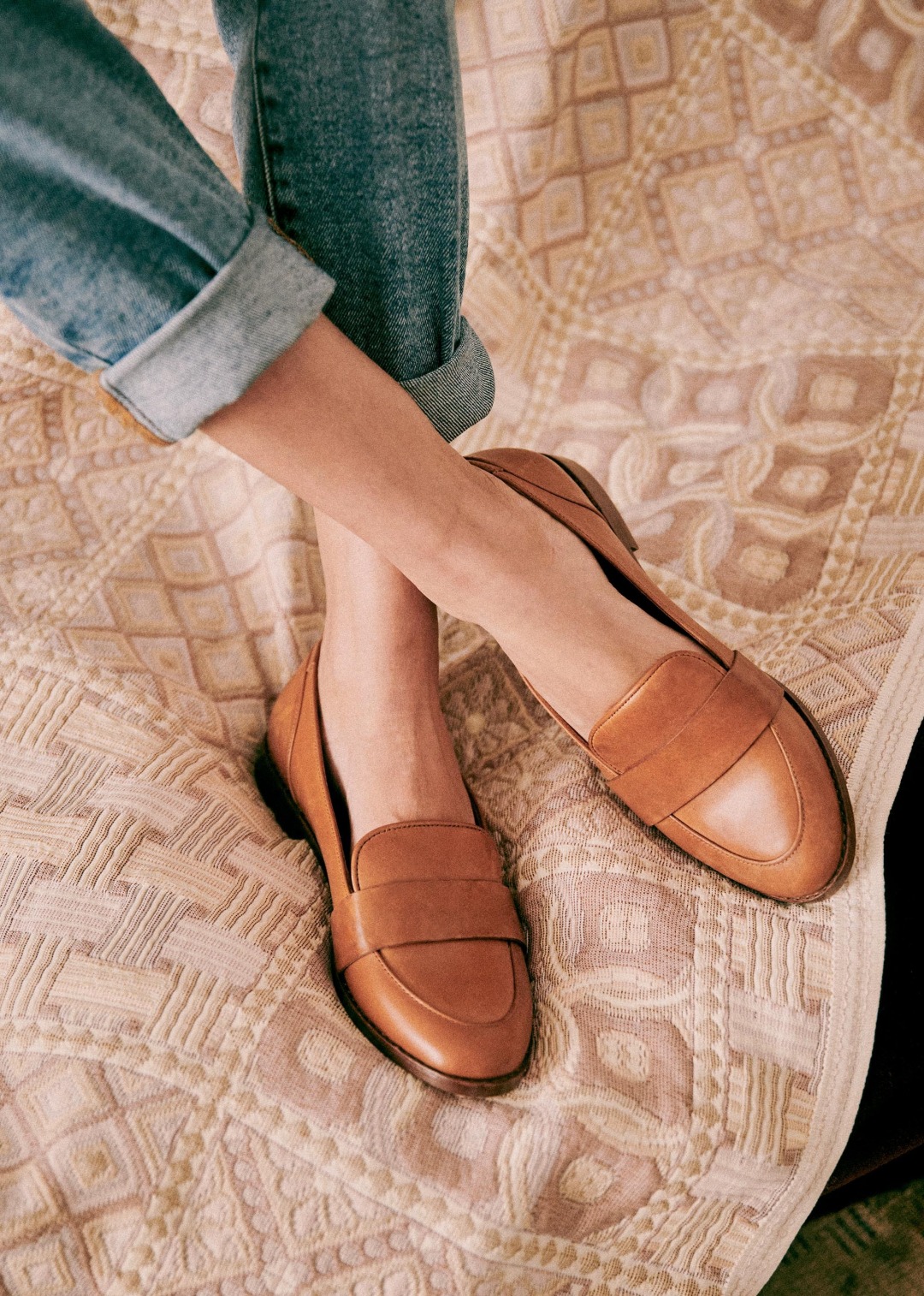 mocassins leopard sezane