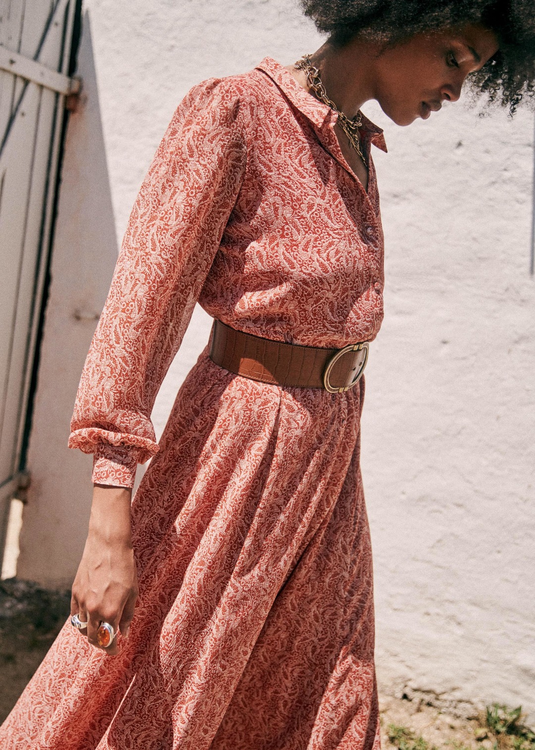 Sezane robe bella clearance