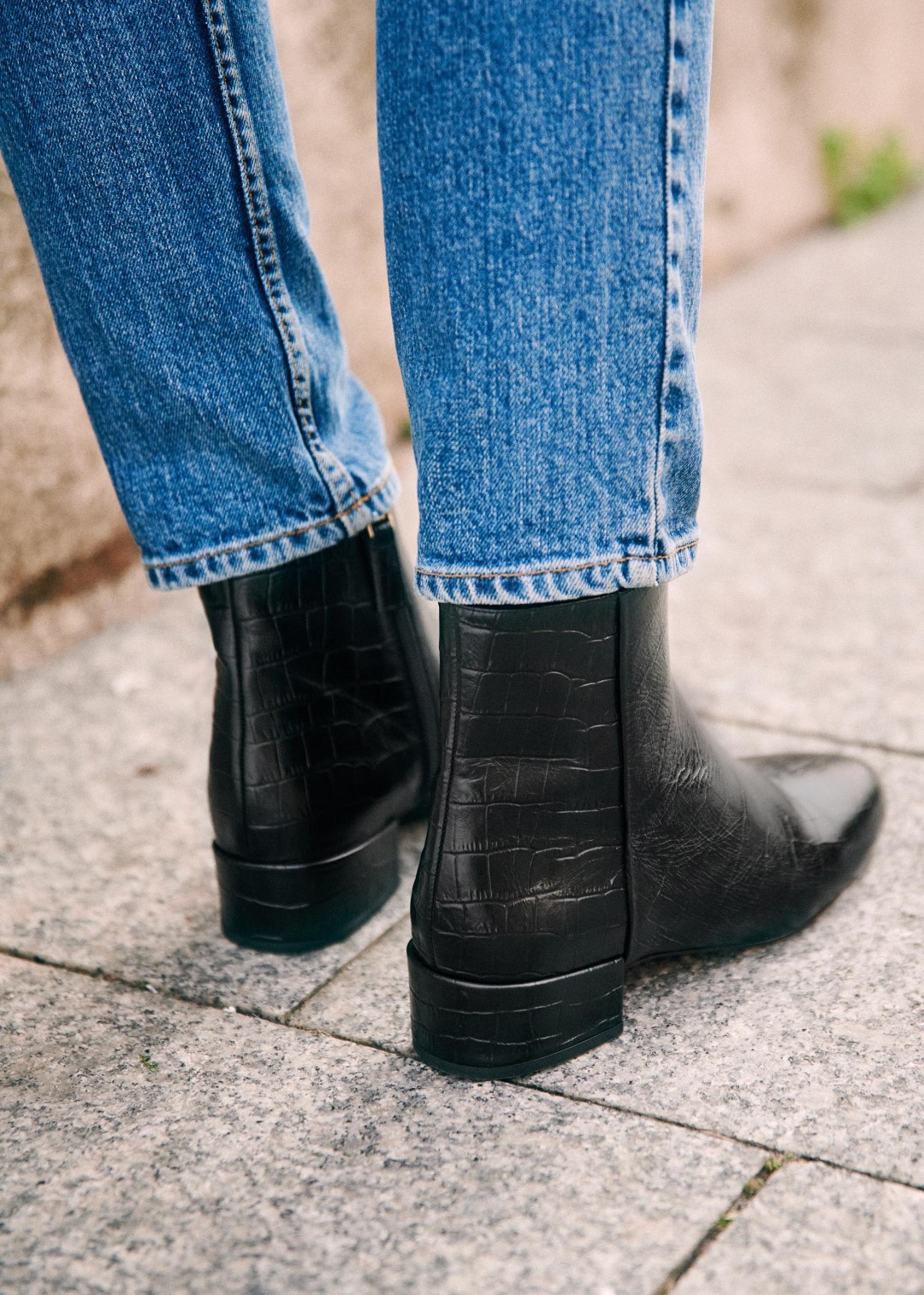 bottines lea sezane camel