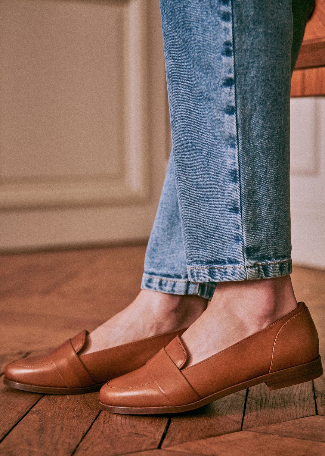 mocassins leopard sezane