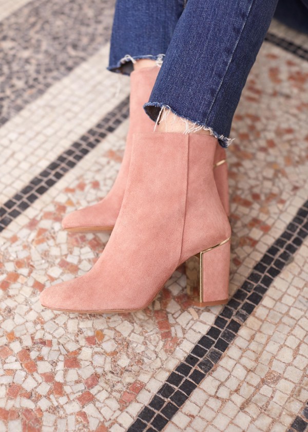 bottines lea sezane camel