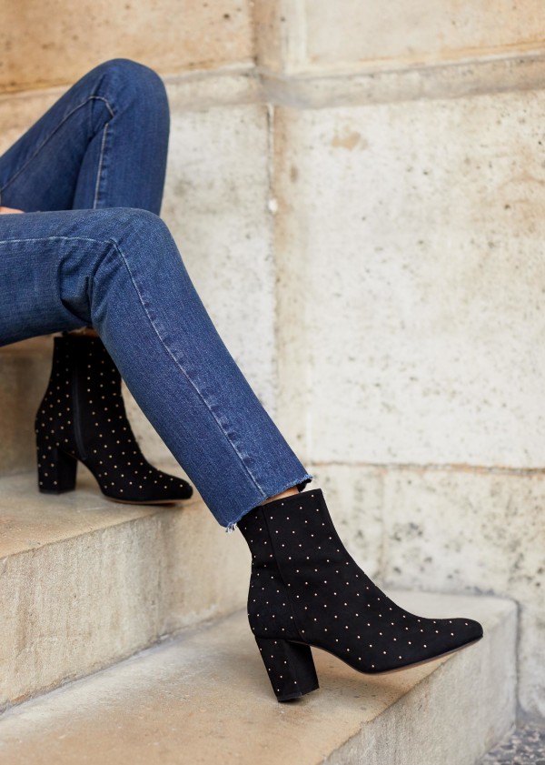 bottines lea sezane camel